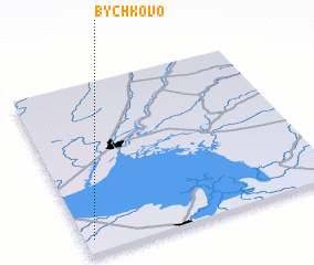 3d view of Bychkovo