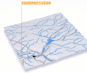 3d view of Kawm Manşūrah