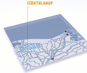 3d view of ‘Izbat al Waqf