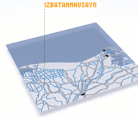 3d view of ‘Izbat ‘Amm Ḩusayn