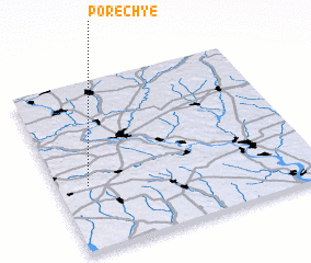 3d view of Porechʼye