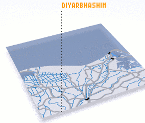 3d view of Diyarb Hāshim