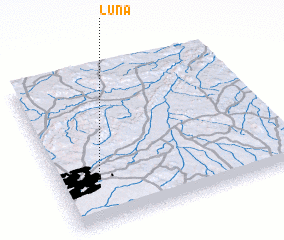 3d view of Luna