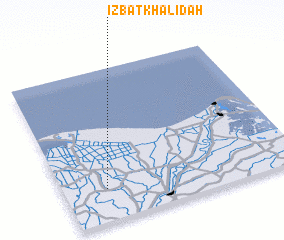 3d view of ‘Izbat Khālidah