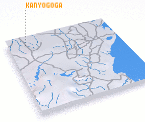 3d view of Kanyogoga