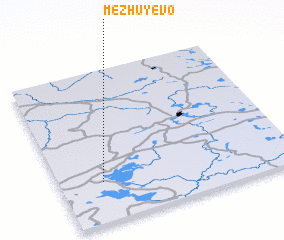 3d view of Mezhuyevo