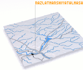 3d view of Nazlat Manshīyat al Ma‘şarah