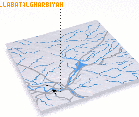 3d view of Nazlat al Kallābāt al Gharbīyah