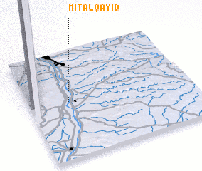 3d view of Mīt al Qāyid