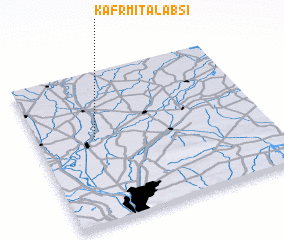 3d view of Kafr Mīt al ‘Absī