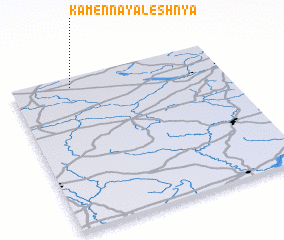 3d view of Kamennaya Leshnya