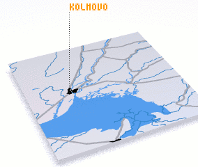 3d view of Kolmovo