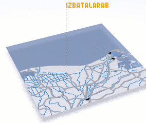 3d view of ‘Izbat al ‘Arab