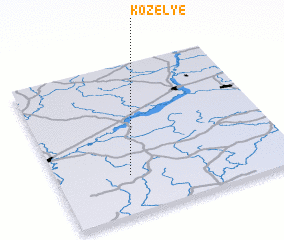 3d view of Kozelʼye