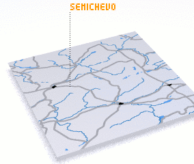 3d view of Semichëvo