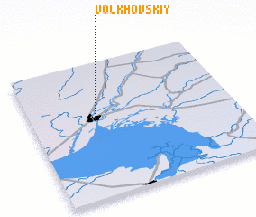 3d view of Volkhovskiy