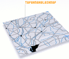 3d view of Tafahnah al Ashrāf