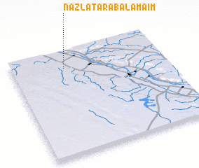 3d view of Nazlat ‘Arab al ‘Amāʼim