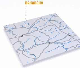 3d view of Bakanovo