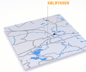 3d view of Kalmykovo