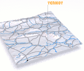 3d view of Yeniköy