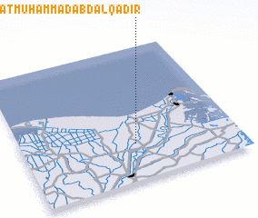 3d view of ‘Izbat Muḩammad ‘Abd al Qādir