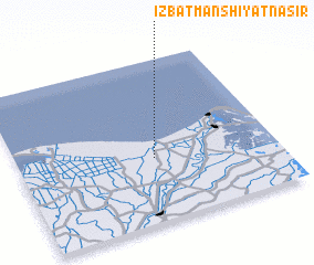 3d view of ‘Izbat Manshīyat Nāşir