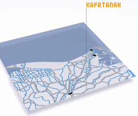 3d view of Kafr Ţanāḩ