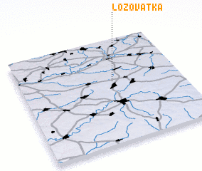 3d view of Lozovatka