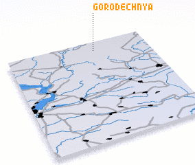 3d view of Gorodechnya