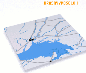 3d view of Krasnyy Posëlok