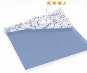 3d view of Uzunkale