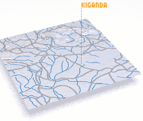 3d view of Kiganda