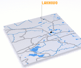 3d view of Lakhovo