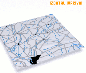 3d view of ‘Izbat al Ḩurrīyah