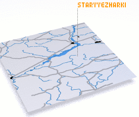 3d view of Staryye Zharki