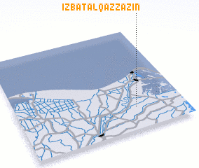 3d view of ‘Izbat al Qazzāzīn