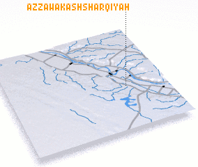 3d view of Az Zawak ash Sharqīyah