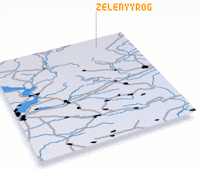 3d view of Zelënyy Rog