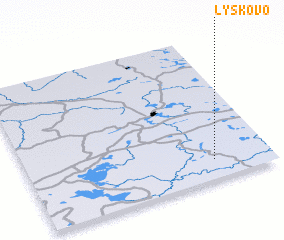 3d view of Lyskovo