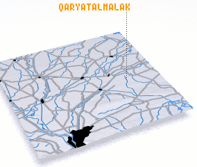 3d view of Qaryat al Malāk