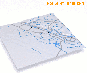 3d view of Ash Shaykh Makram
