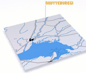 3d view of Novyye Buregi