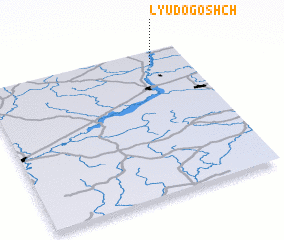 3d view of Lyudogoshch