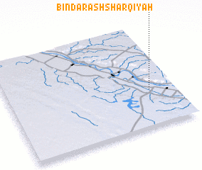 3d view of Bindār ash Sharqīyah