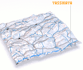 3d view of Yassıkaya