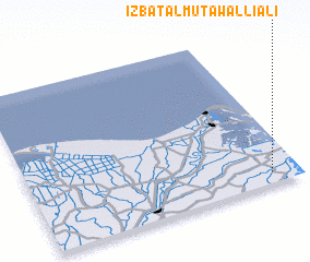 3d view of ‘Izbat al Mutawallī ‘Alī