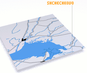 3d view of Shchechkovo