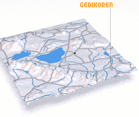 3d view of Gedikören