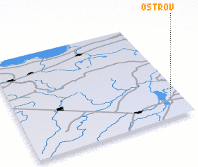 3d view of Ostrov